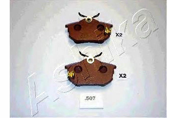 ASHIKA 51-05-507 KIT PLAQUETTES FREINS FREINS DISQUE