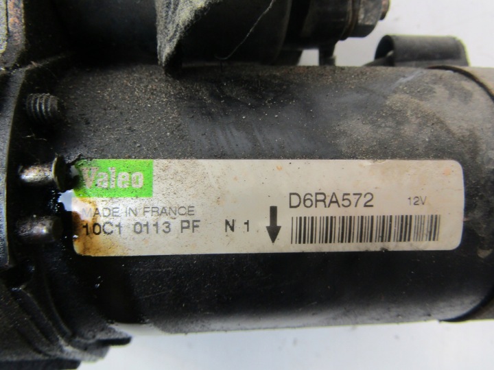 PEUGEOT 206 DÉMARREUR 1,6 16V 109KM NFU VALEO D6RA572