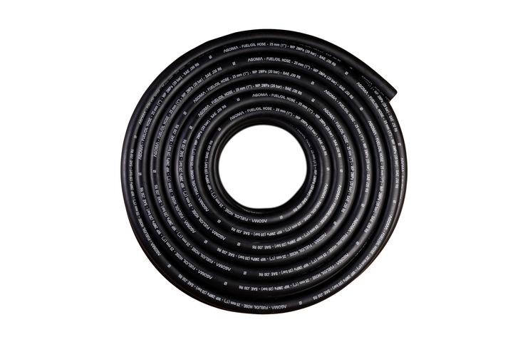 TUBULADURA DE GOMA CABLE PARA COMBUSTIBLES I ACEITES 8 MM 2,0 MPA 