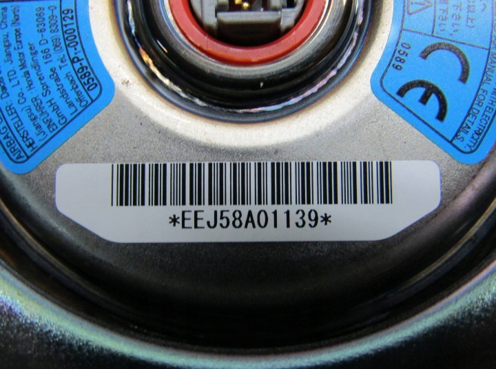 HONDA CIVIC X 19R COUSSIN AIRBAG CONDUCTEUR 77800-TEA-G811-M1 ORIGINE DÉMONTAGE