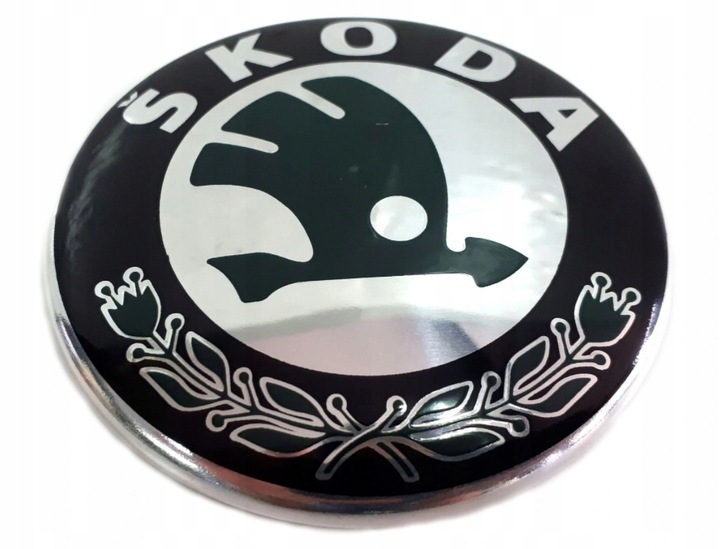 90MM EMBLEMA SKODA FABIA OCTAVIA SUPERB ROOMSTER 