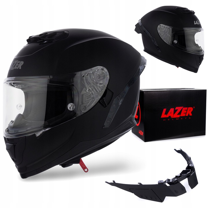 CASCO INTEGRALNY PARA MOTOCICLETA LAZER RAFALE EVO ROADTECH SR-Z NEGRO M 