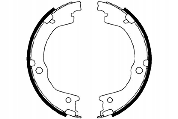 ZAPATAS DE TAMBOR DE FRENADO KIA SORENTO 06- MANUAL METELLI 