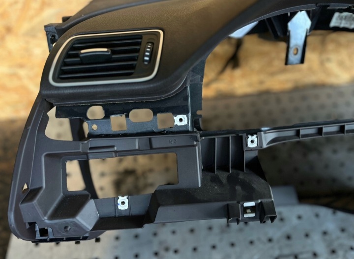 ORIGINALE TABLEAU DE BORD CONSOLE COCKPIT VW PASSAT B7 3AB857003 MARRON