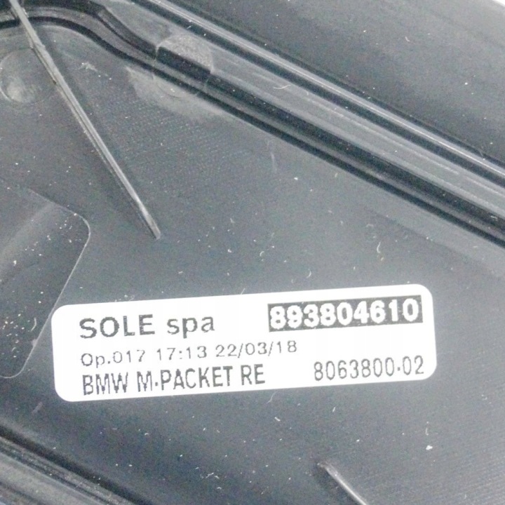 BMW 4 COUPÉ F82 MOULURE SEUIL INTÉRIEURE 51478063800 DROITE M-SPORT