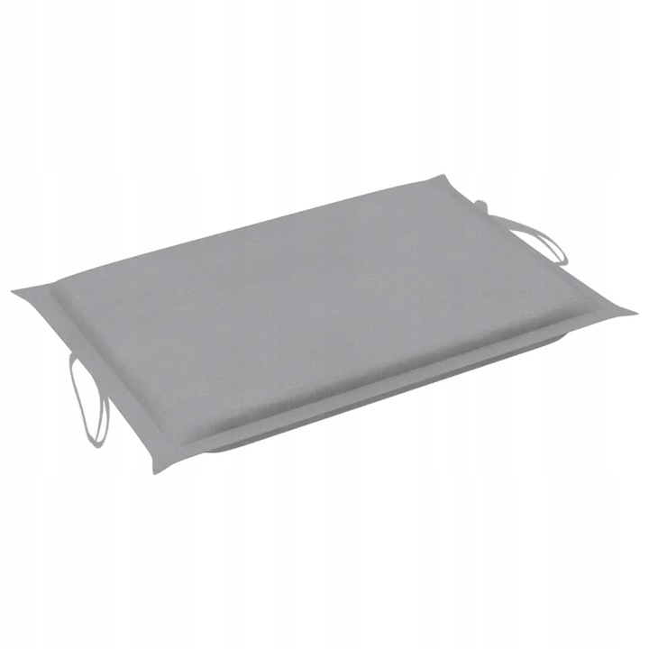 LEZAK AVEC COUSSIN GRIS LITE BOIS AKACJOWE