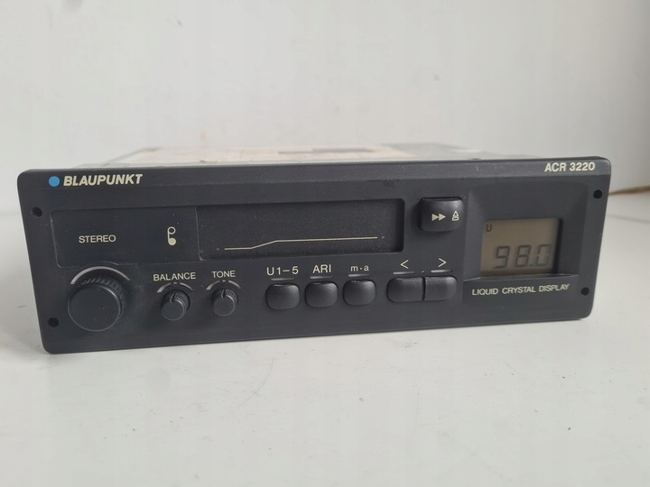 RADIO BLAUPUNKT ACR3220 MERCEDES W202 W208 W210 SLK CLK 190 W124 