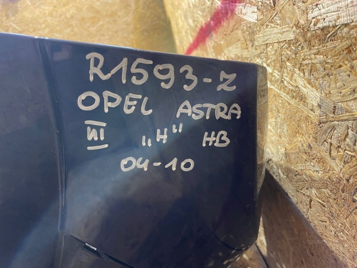 OPEL ASTRA H III 3 04-14 HAYON PARE-CHOCS ARRIÈRE ARRIÈRE