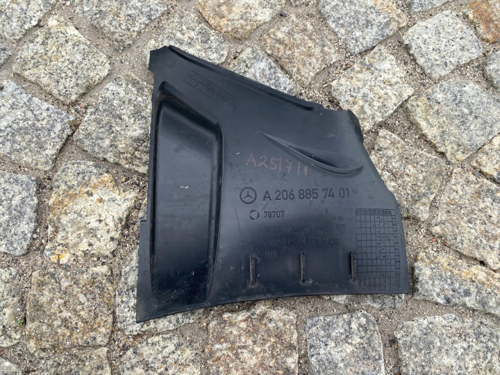 MERCEDES 206 C CLASSE AMG GLISSIÈRE ADMISSION DROIT GAUCHE 2068857301 2068857401 ORIGINAL