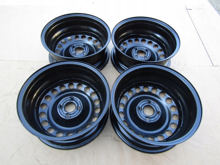 4× JANTE ACIER FIAT OE FIAT GRANDE PUNTO PUNTO EVO 6.0″ X 15″ 4X100 ET 49