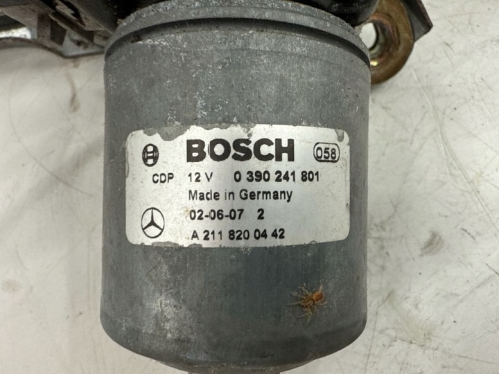 MERCEDES-BENZ E W211 2002 MÉCANISME I PETIT MOTEUR ESSUIE-GLACES VITRES AVANT