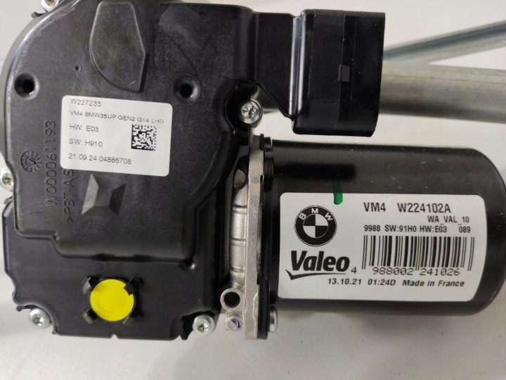 MÉCANISME ESSUIE-GLACES AVEC MOTEUR AVANT BMW 8 G14 9851576