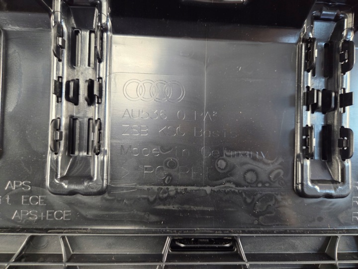 GRILLE CALANDRE AVANT AUDI Q7 4M0 LIFT 2025- S-LINE NOIR ORIGINAL
