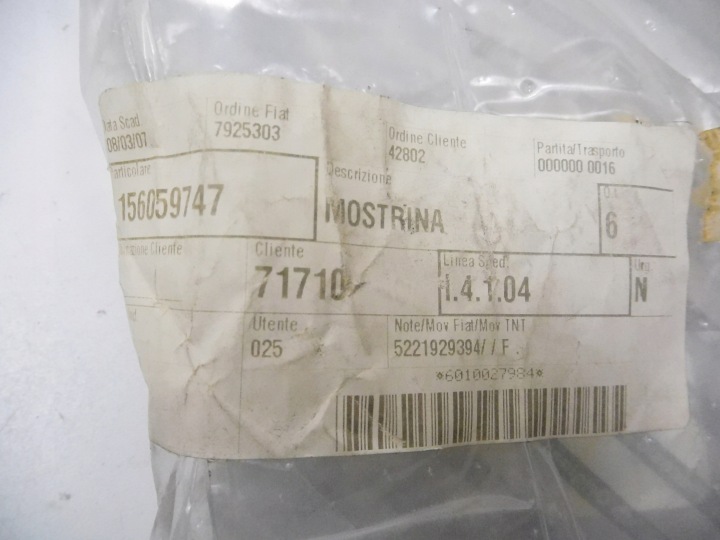 BOUCHON HALOGÈNE DROIT ALFA ROMEO 159 -12 156059747