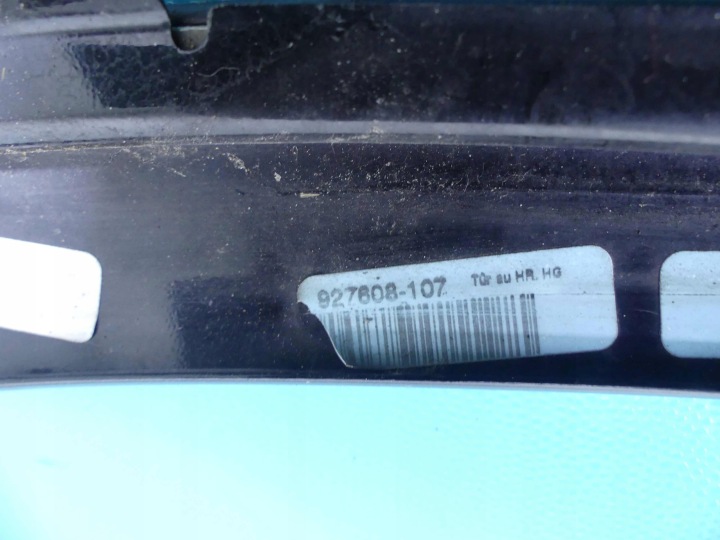 CHÂSSIS MOULURE PORTES DROIT ARRIÈRE PORSCHE PANAMERA I 970 09-16 EUROPE