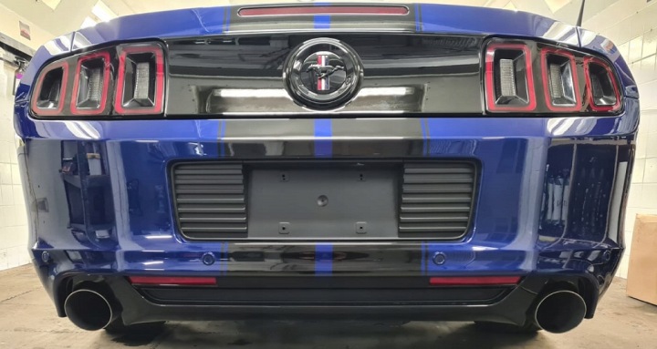 SILENCIEUX FINAL ÉCHAPPEMENT FORD MUSTANG 5GEN GT 3,7 100MM 2010-2014R