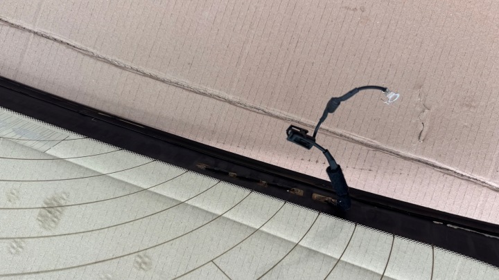 BMW F20 F21 VITRE ARRIÈRE ARRIÈRE VITRE COUVERCLES DE COFFRE 2011-19
