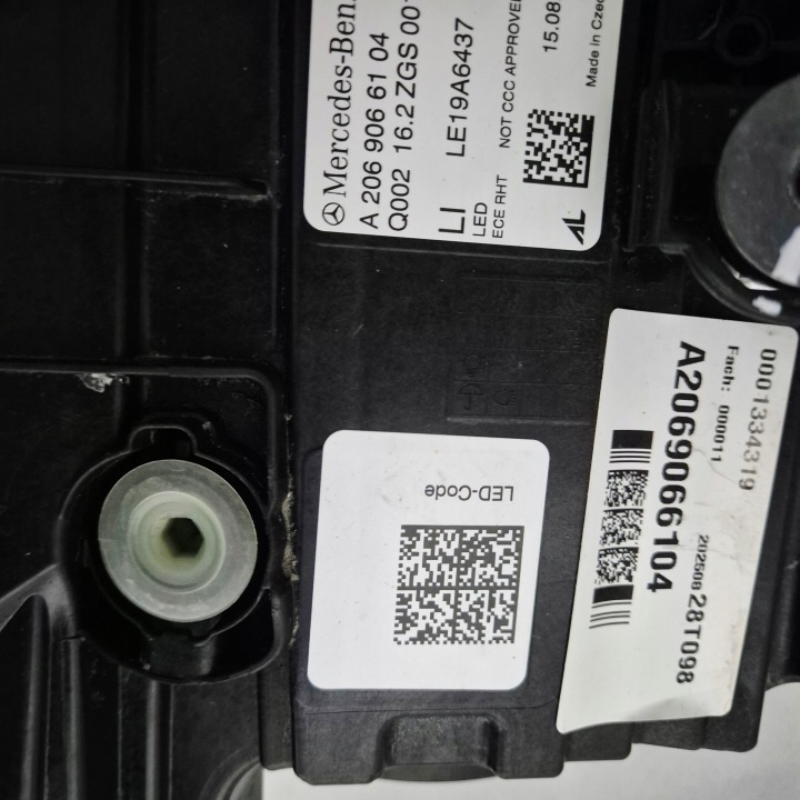 MERCEDES C CLASSE W206 PERFORMANCE PHARE L+P COMPLET LED EUROPE