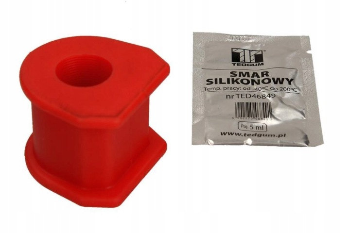 TED-GUM CAOUTCHOUC BARRE STABILISATRICE MITSUBISHI DROIT L200 05- POLYURÉTHANE
