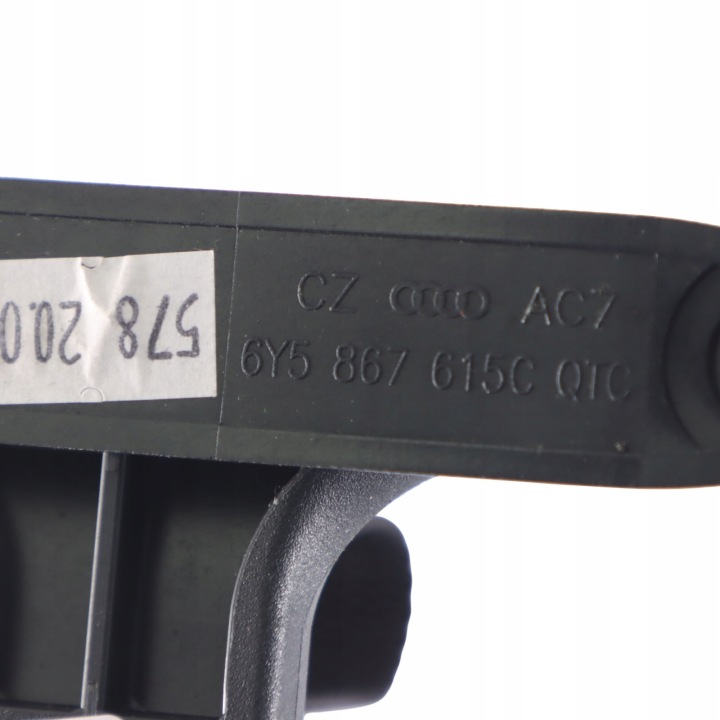 AUDI A3 A4 A5 8T A8 4H POIGNÉE FIXATION BOÎTE À GANTS COUVERCLES DE COFFRE 6Y5867615C