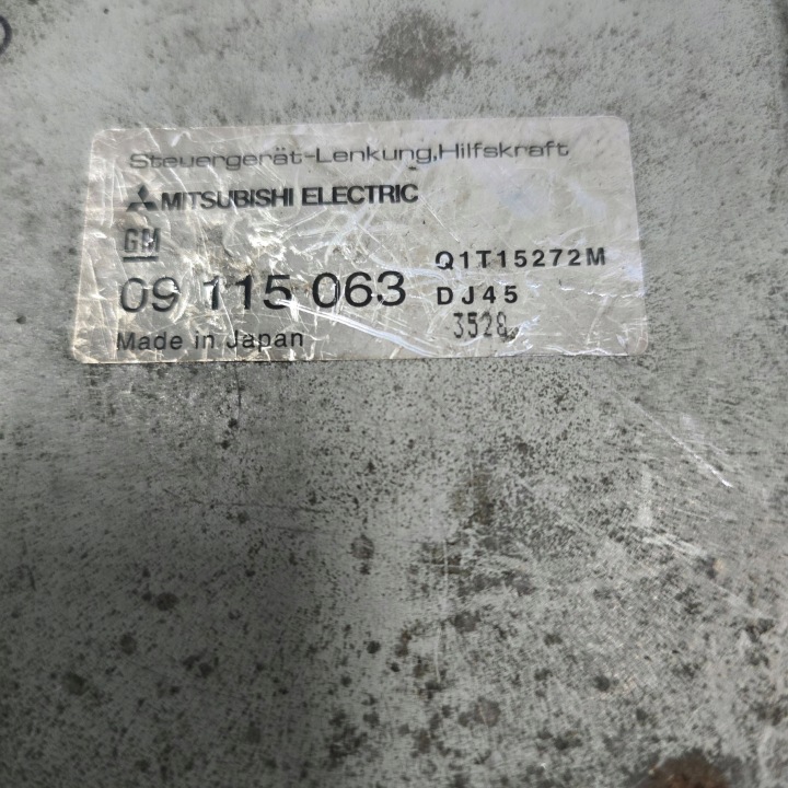 OPEL CORSA C 2003 09115063 CONTRÔLEUR MODULE ECU