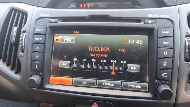 KIA SPORTAGE III 10-15 AMPLIFICATEUR AUDIO 963703W300