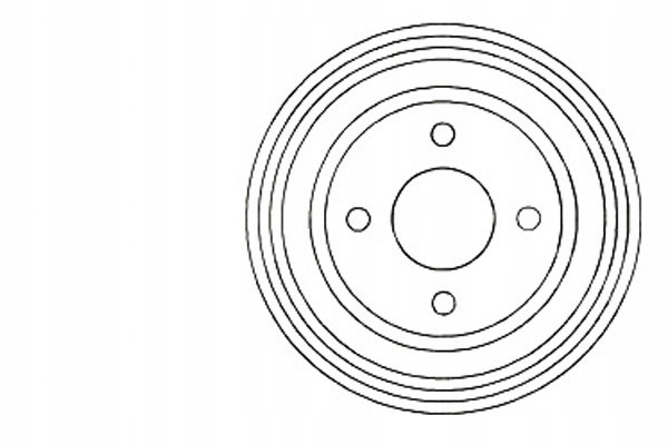 TAMBOUR DE FREIN FORD A.B.S. ABS 3344-S