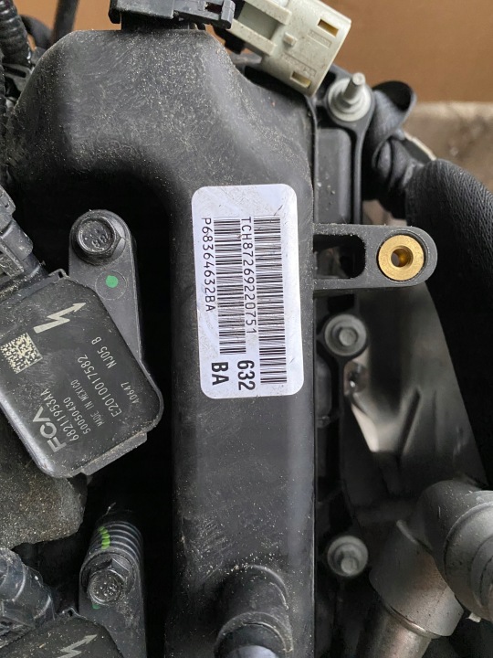 JEEP WRANGLER JL 4XE MOTEUR COMPLET 2,0 T HYBRID 68364632BA 2022 ANNÉE
