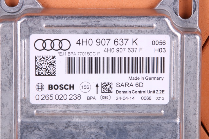 AUDI A8 D4 MÓDULO ABS ESP ACELERADOR 4H0907637K 