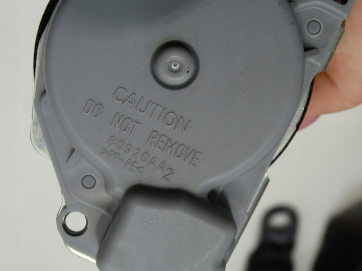 CEINTURE DE SÉCURITÉ SIÈGES GAUCHE ARRIÈRE NISSAN QASHQAI 80920AA 17-20R.