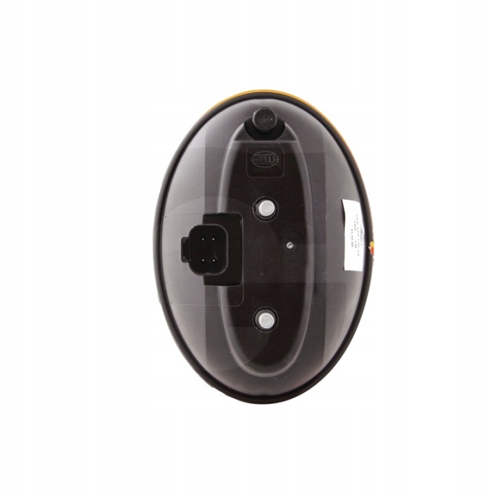 HELLA OVALE PHARE ARRIÈRE AVEC CLIGNOTANT 12V, ROUGE I JAUNE