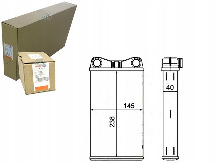 BRH8FH 351 000-541 HEATER BEHR HELLA 8E182003 photo 1 - milautoparts-fr.ukrlive.com