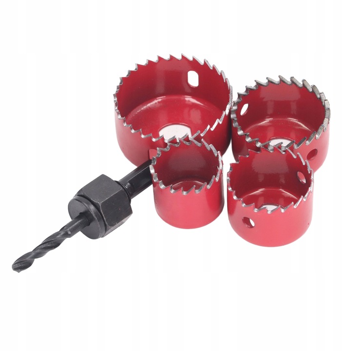 5 PCS KIT VERS WYCINANIA OUVERTURES DANS DREWNIE M42 ACIER WYCINAK B3