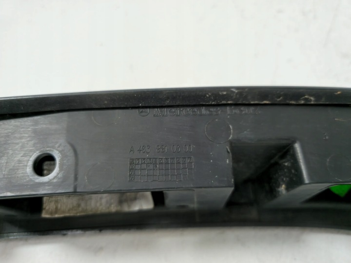 MOULURE GARDE-BOUE GAUCHE AVANT A4638810300 MERCEDES G CLASSE W463 AMG 7992 NEUF