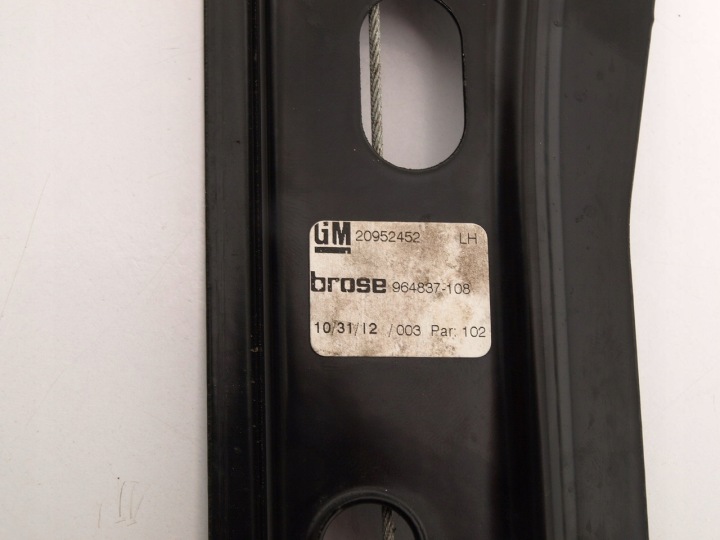 OPEL INSIGNIA ÉLÉVATEUR MÉCANISME VITRES GAUCHE AVANT 20952452