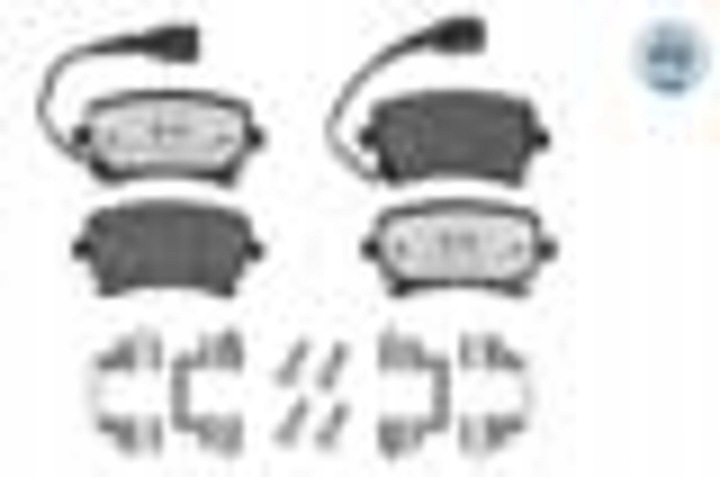 0252332617-1/PD MEY PLAQUETTES FREIN VW T. T5 03- 1,9-3,2 AVEC 2 CAPTEURS