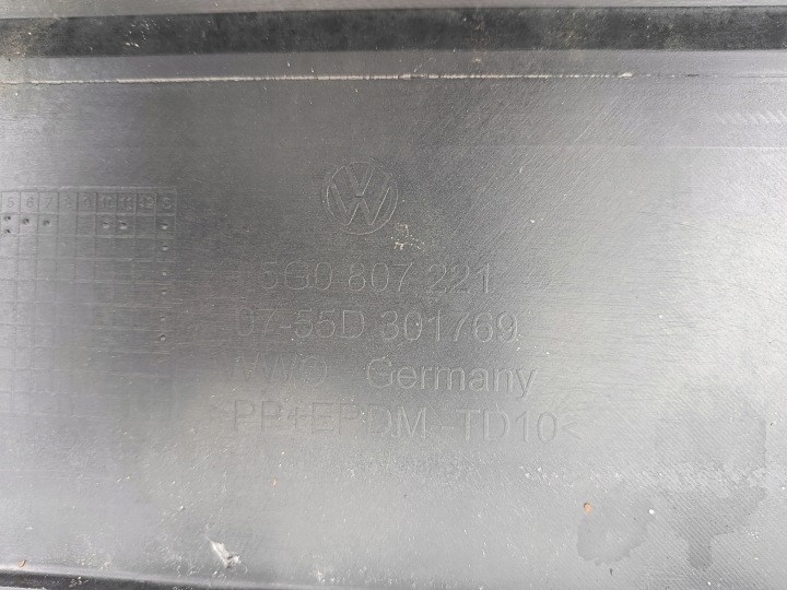 PARE-CHOCS AVANT AVANT VOLKSWAGEN GOLF VII 5G0 12-16 AVANT LIFT 5G0807221