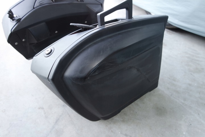MALLES LATÉRAL COMPLET BMW R1200 RT 13-16R ORIGINAL CLÉ