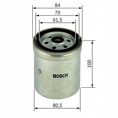 FILTRE CARBURANTS BOSCH 1457434123