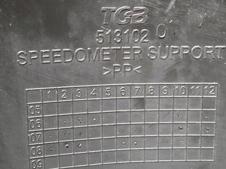 PROTECTION TABLEAU DE BORD CHÂSSIS TGB BLADE TARGET