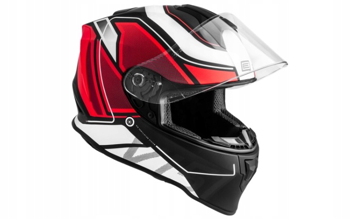 WZMOTO.PL MOR.13.899 CASCO ORIGINE DINAMO GALAXI FLUO RED-BLACK MATT M 