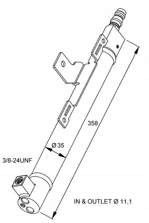DÉSHYDRATEUR CLIMATISATION VOLVO NRF 33305