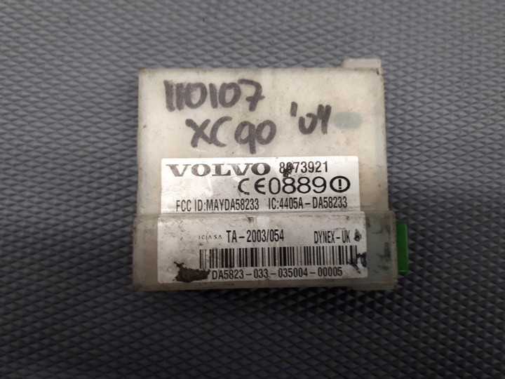 8673921 SENSOR MÓDULO ALARMA VOLVO S60 