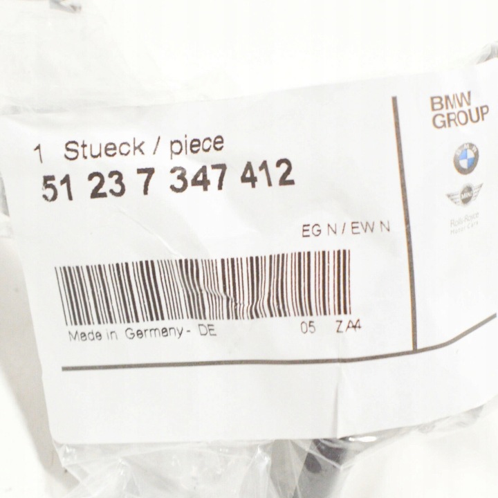 PIÈCE SUPÉRIEURE SERRURE ORIGINAL BMW 5 G30 F90 M5 G31 G32 GT 51237347412