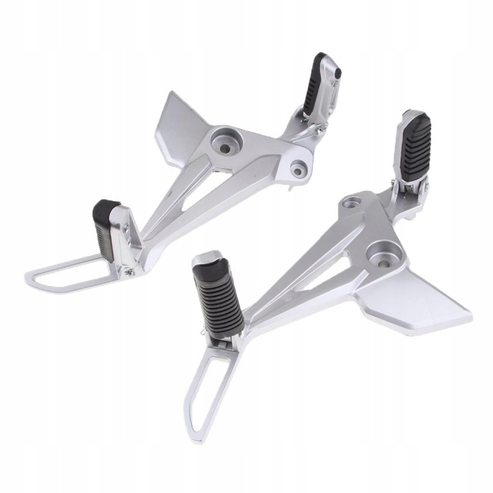 2PCS ALUMINIUM REARSETS PODNOZEK PÉDALE FOOT PEG POUR GROM MSX125 2013
