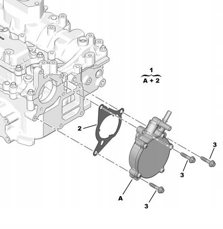 GASKET VACUUMPUMP 795.140 ELRING ELRING 795.140 FORRO BOMBA 