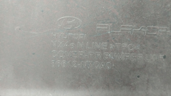 PARE-CHOCS ARRIÈRE ARRIÈRE HYUNDAI TUCSON IV N-LINE 20-23