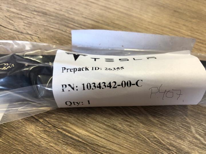 KIT RÉFLECTEURS DROIT GAUCHE ARRIÈRE TESLA X 1034343-00-C 1034342-00-C 2016-21