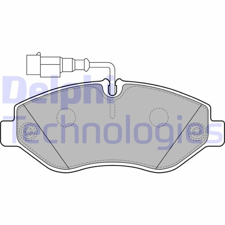 ZAPATAS DE FRENADO DELPHI LP2043 