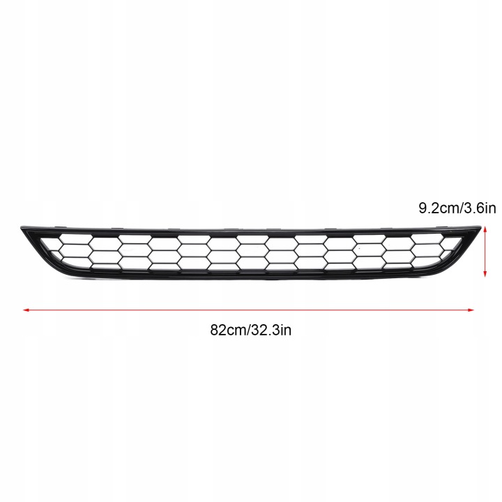 INFÉRIEURE PROTECTION GRILLE DE RADIATEUR AVANT PARE-CHOCS 1801358 BLYSZCZACY NOIR V2